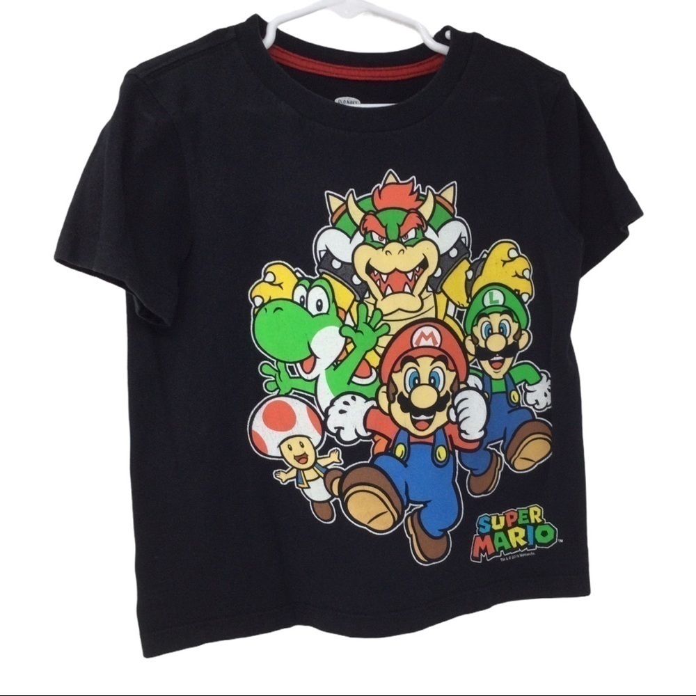Old Navy‎ Unisex Super Mario Brothers&Character Tee